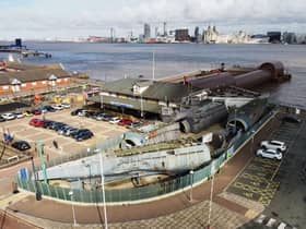 Woodside Ferry terminal and U-Boat Story attraction. Credit: Wirral Council