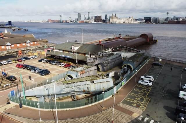 <p>Woodside Ferry terminal and U-Boat Story attraction. Credit: Wirral Council</p>