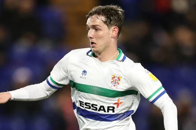 Lewis Warrington in action for Tranmere. Picture: Lewis Storey/Getty Images
