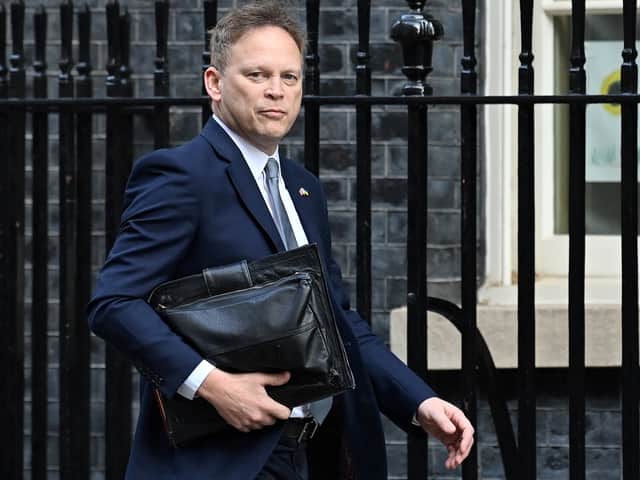 Britain’s Transport Secretary Grant Shapps wrote to P&O. Photo: JUSTIN TALLIS/AFP via Getty Images