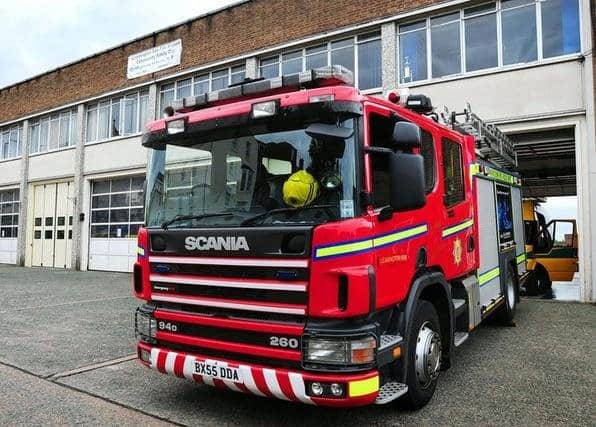 Thirty-nine percent of all incidents attended by Merseyside firefighters were for the purpose of dealing with an actual fire.