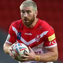 Kyle Amor scored for St Helens against his hometown club. Photo: Lewis Storey/Getty Images