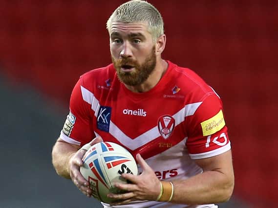 Kyle Amor of St Helens. Photo: Lewis Storey/Getty Images