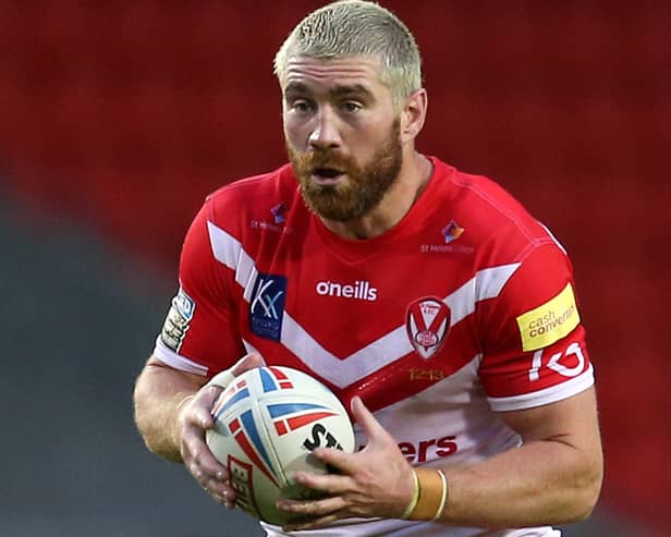 Kyle Amor of St Helens. Photo: Lewis Storey/Getty Images