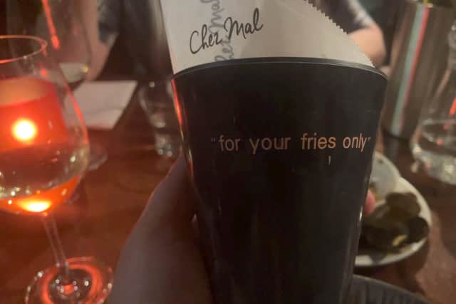For your fries only