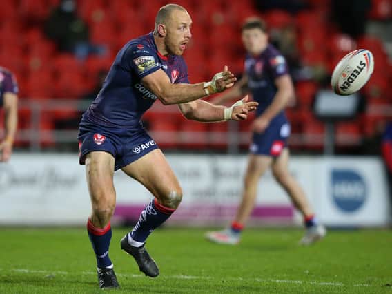 James Roby of St Helens. Photo: Alex Livesey/Getty Images