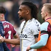 Everton boss Frank Lampard and Alex Iwobi after the loss at West Ham. Picture: BEN STANSALL/AFP via Getty Images