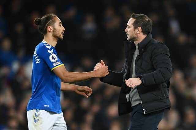 Depite a frustrating season, Dominic Calvert-Lewin has been eyed by a number of Premier League clubs including Arsenal. 