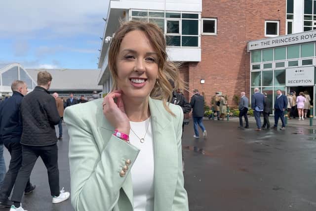 Leanne tells us why she’s come to The Grand National