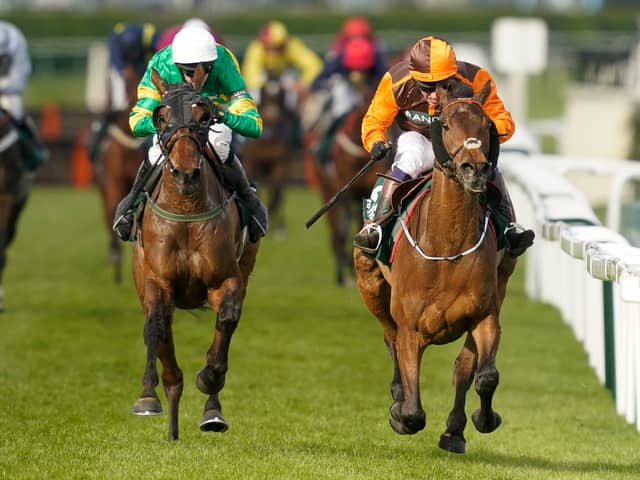 Sam Waley-Cohen, left, ended career on winning high with Noble Yeats