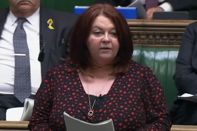Liverpool MP Paula Barker. Image: Parliament TV