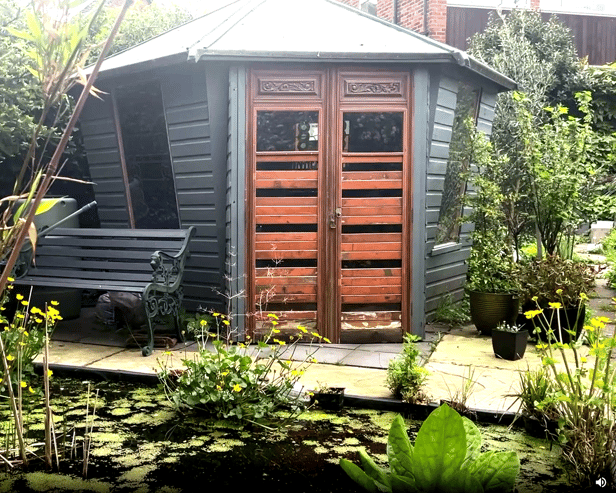 Les Rowe’s Tranquility Base won the Shed of the Year Budget category.  Image: LTV