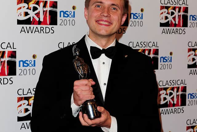 Vasily Petrenko poses with the Male Artist of the Year Award during the Classical BRIT Awards at Royal Albert Hall on May 13, 2010 in London. Photo: Gareth Cattermole/Getty Images