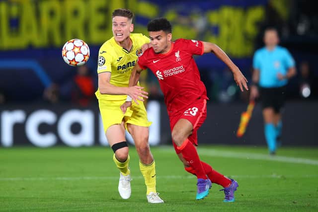 Luis Diaz was a nightmare for Villarreal full-back Juan Foyth after coming on at half-time.  