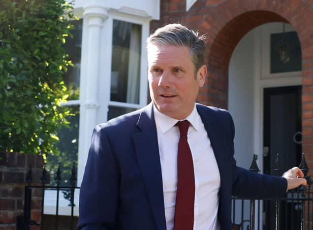 <p>Sir Keir Starmer was campaigning in Hartlepool when the event took place (Photo: Getty)</p>