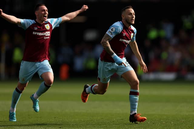 Josh Brownhill’s 86th-minute winner at Watford made it three wins in a row for Burnley.  