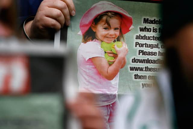 Madeleine McCann has been missing since 2007. (Photo by Jeff J Mitchell/Getty Images)