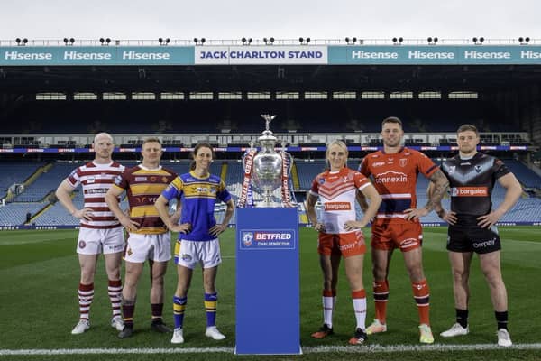 The Challenge Cup semi-finalists and Women’s Challenge Cup finalists.