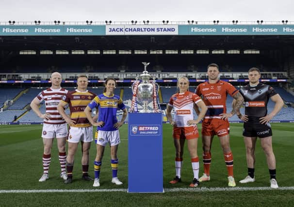 The Challenge Cup semi-finalists and Women’s Challenge Cup finalists.