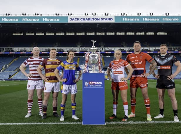 <p>The Challenge Cup semi-finalists and Women’s Challenge Cup finalists.</p>