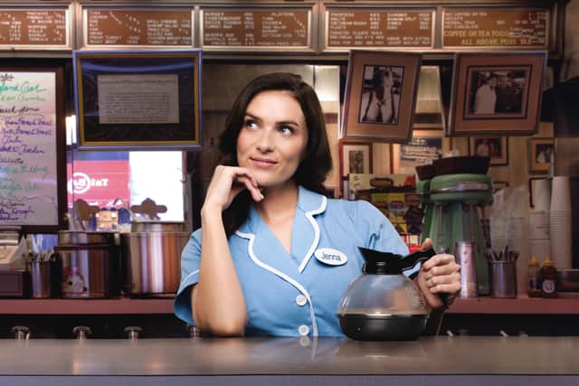 Chelsea Halfpenny in Waitress. Photo: Matt Crockett.