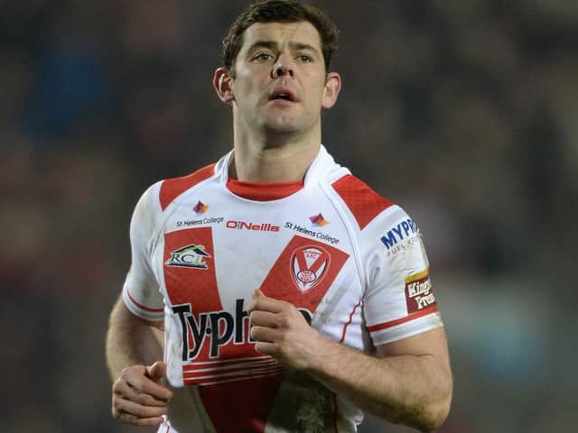 <p>Paul Wellens during his playing days at St Helens. Photo: Gareth Copley/Getty Images</p>