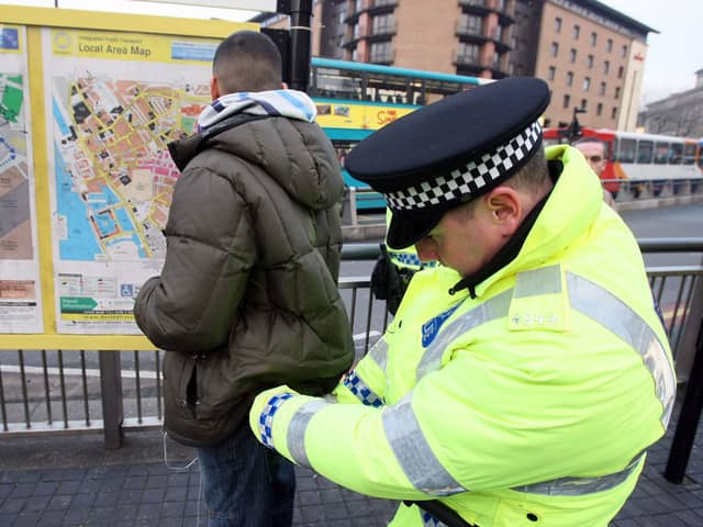The law gives police officers the right to search people without reasonable grounds when serious violence is expected (Photo: Getty Images)