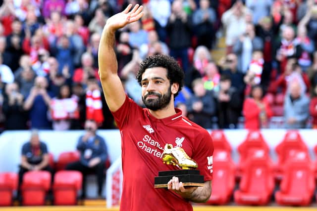 Mo Salah won the Premier League Golden Boot in 2018. Picture: Michael Regan/Getty Images