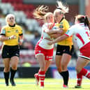 York City Knights vs St Helens - Betfred Women’s Super League Cup Final match 2021. Photo: Lewis Storey/Getty Images