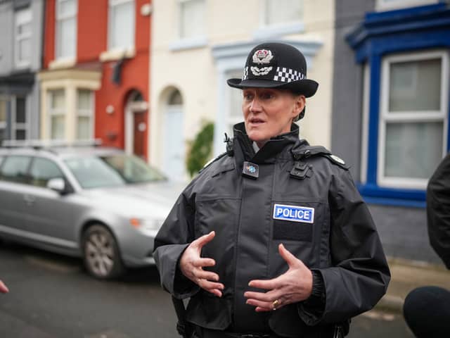 Merseyside Police Chief Constable Serena Kennedy.