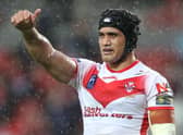 Sione Mata’utia of St Helens. Picture: Charlotte Tattersall/Getty Images