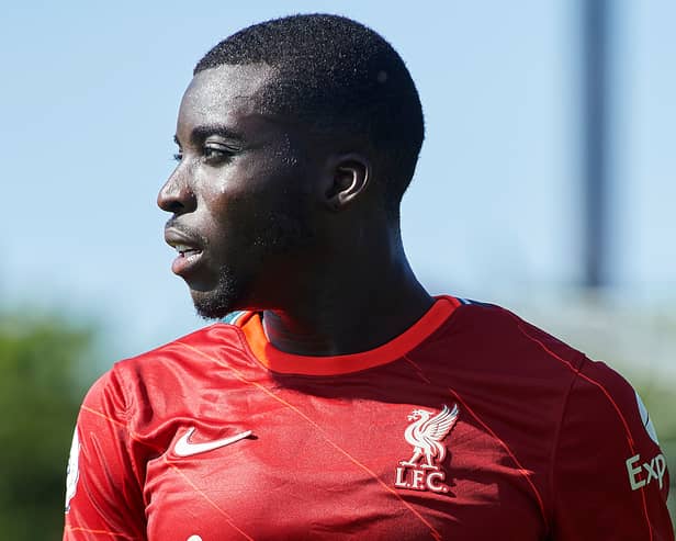 Sheyi Ojo in action for Liverpool under-23s. Picture: Nick Taylor/Liverpool FC/Liverpool FC via Getty Images