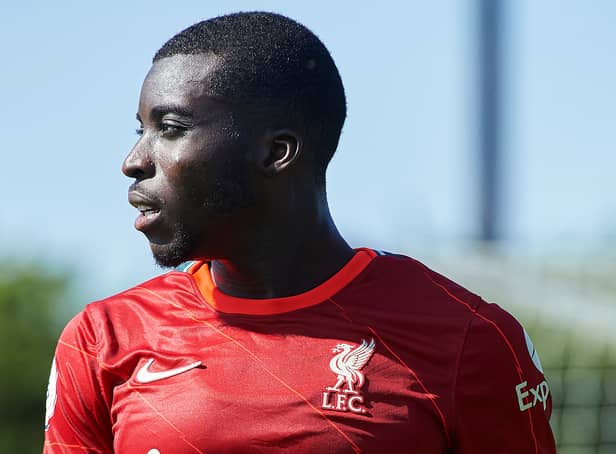 <p>Sheyi Ojo in action for Liverpool under-23s. Picture: Nick Taylor/Liverpool FC/Liverpool FC via Getty Images</p>