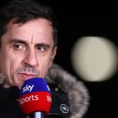 Sky Sports pundit Gary Neville. Picture: Naomi Baker/Getty Images
