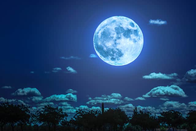 The strawberry moon will be closer to earth than usual and will appear biggest near the horizon. Image: Degimages - stock.adobe.com
