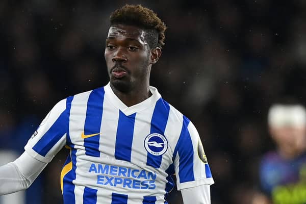 Yves Bissouma in action for Brighton. Picture: GLYN KIRK/AFP via Getty Images