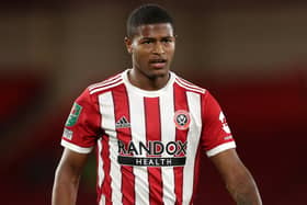 Sheffield United and former Liverpool forward Rhian Brewster. Picture: George Wood/Getty Images