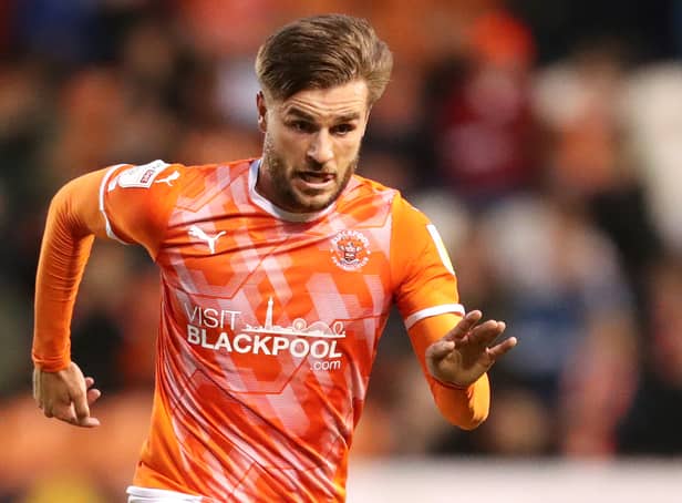 <p>Former Everton defender Luke Garbutt plays for Blackpool. Picture: Lewis Storey/Getty Images</p>