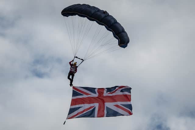 The Tigers Army Parachute Display Team were formed over 20 years and are one of the top parachute display teams in the country