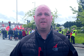 Dave Roberts, regional officer for Unite the Union. 