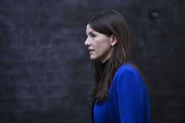 Michelle Donelan arrives for a cabinet meeting at 10 Downing Street (Photo by Leon Neal/Getty Images)