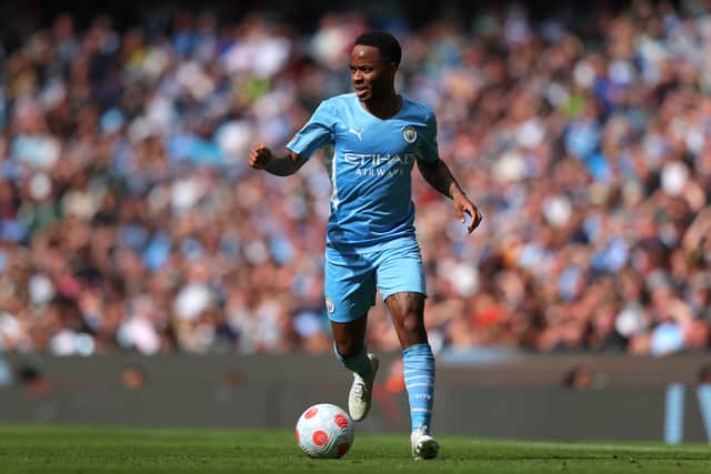 Raheem Sterling is set to join Chelsea from Man City. Picture: Alex Livesey/Getty Images