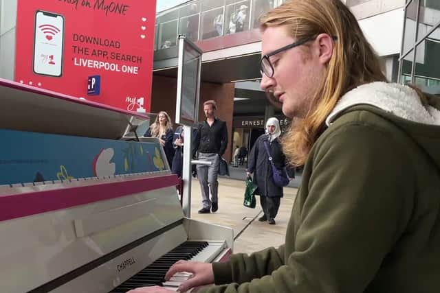 Tickle the Ivories at Liverpool ONE.