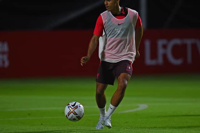 Fabio Carvalho. Picture:  John Powell/Liverpool FC via Getty Images