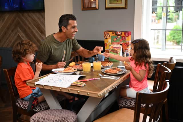 Hungry Horse pubs are taking the stress out of morning meals with their free kids breakfast deal (Credit: Hungry Horse/ Brazen PR)