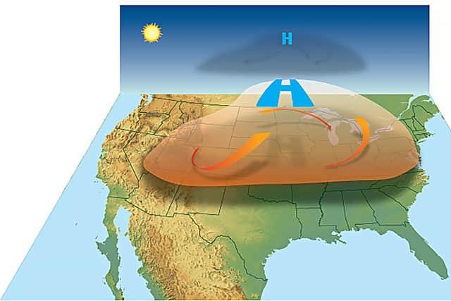 A heat dome occurs when the atmosphere traps hot ocean air like a lid or cap - Europe are still experiencing these effects and meteorologists say they’ll become more regular.
