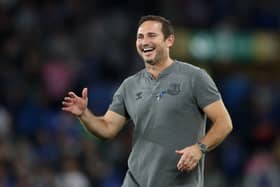 Everton manager Frank Lampard reacts during the Pre-Season Friendly match between Everton and Dynamo Kyiv