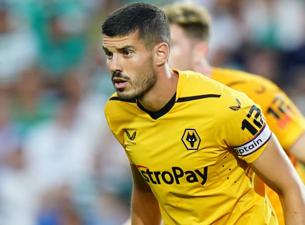 <p>Wolves captain Conor Coady. Picture: Gualter Fatia/Getty Images</p>