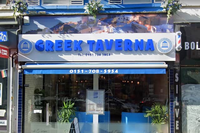 Greek Taverna, Bold Street. Image: Google