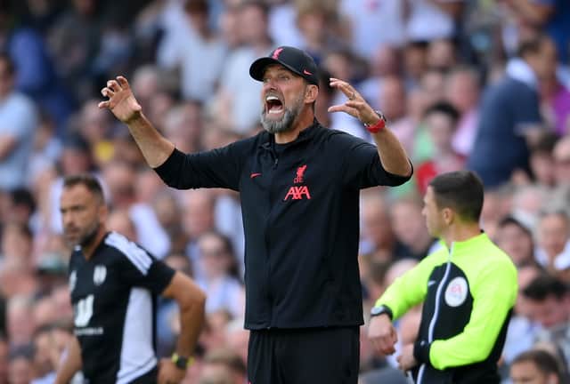 <p>Klopp wasn’t too pleased, either</p>